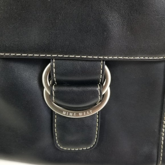 Nine west vintage zp back , side pocket zip and front clasp button main image 6